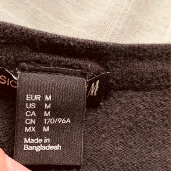 Black H&M Short Cardigan M - Picture 4 of 6